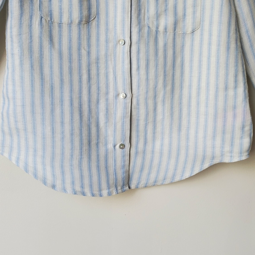 Calypso St. Barth Stripe Button Down - image 6